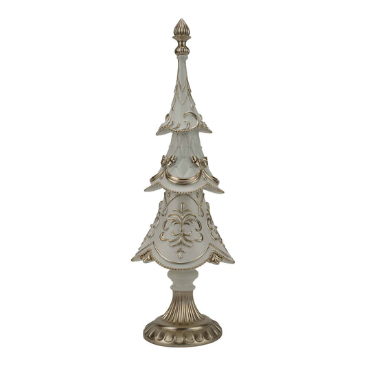 Champagne Ivory Tiered Christmas Tree 45cm - Arriving in Store October 2026
