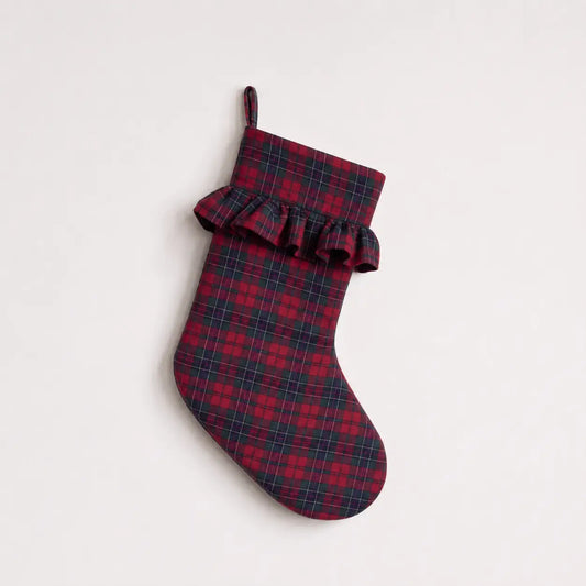Manor House Red Tartan Stocking - Arriving in Store October