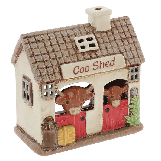 Village Pottery Coo Shed Tealight - Arriving in Store Late November