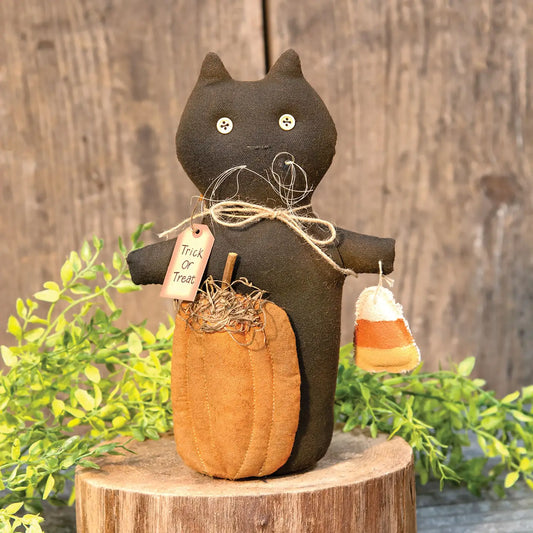 Trick or Treat Cat Doll - August Drop