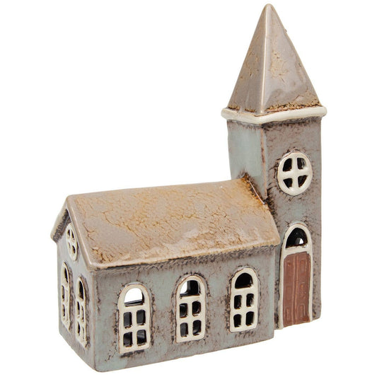 Village Pottery Church Tealight Large - September Drop