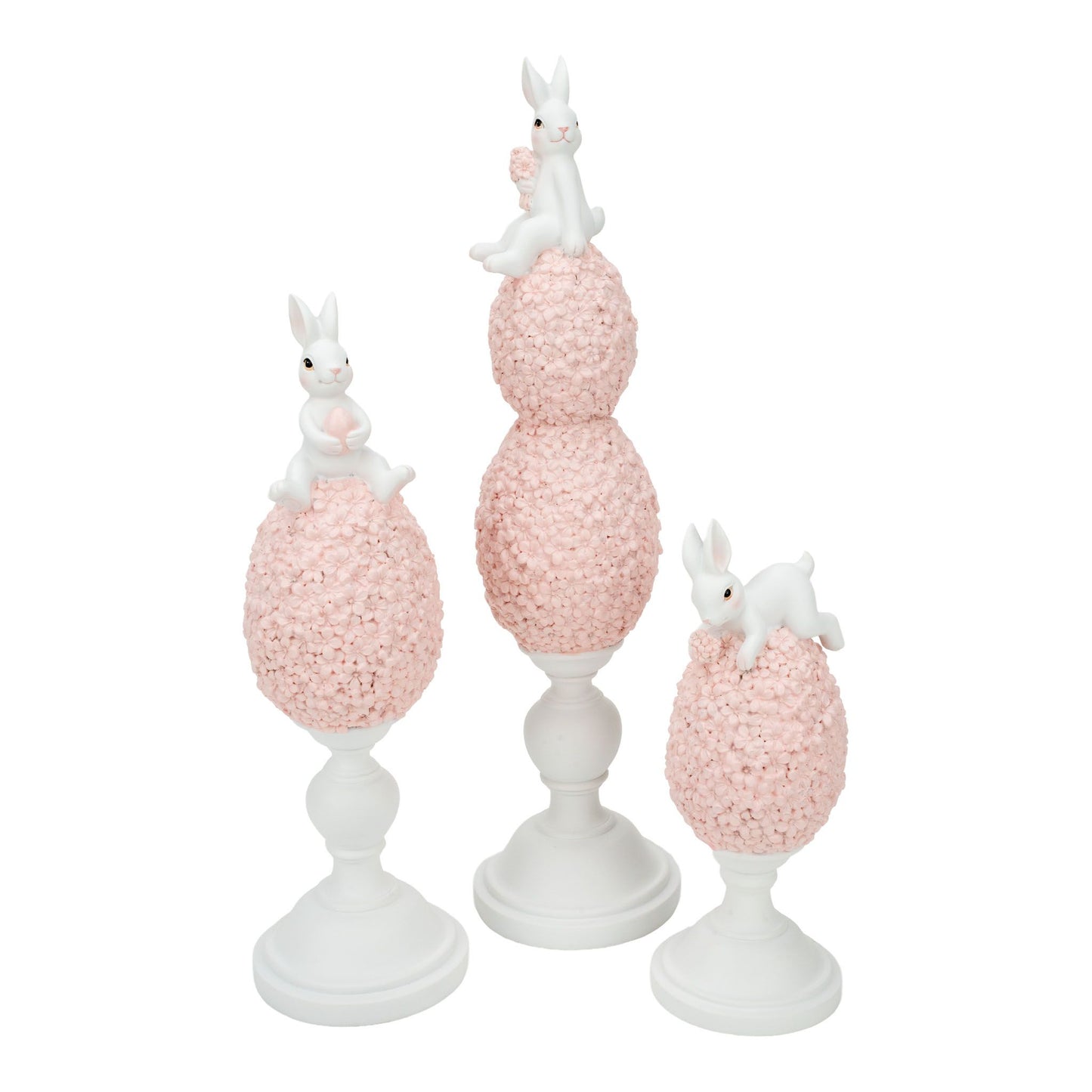 Petal on Pink Floral Eggs Medium - Late February Drop