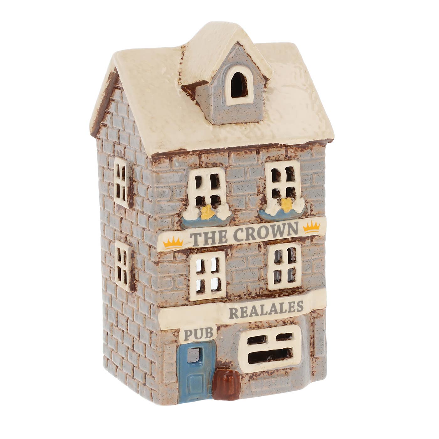 Village Pottery Crown Pub Tealight - September Drop