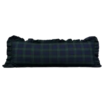 Manor House Green Tartan Bolster Pillow - Arriving in Store October
