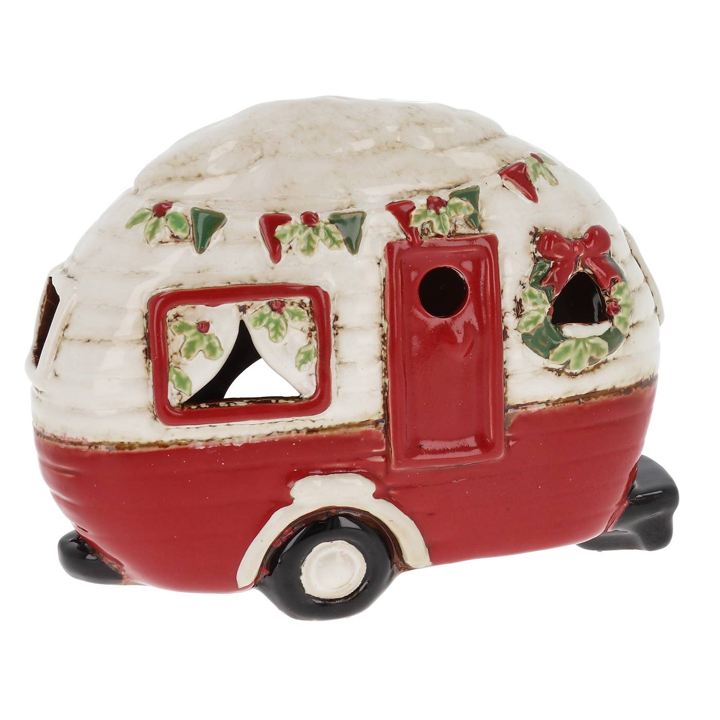 Village Pottery Xmas Caravan Tealight - Late November Drop