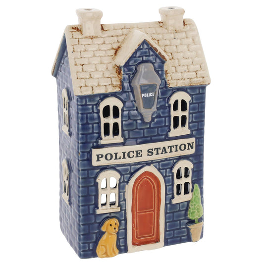 Village Pottery Police Station Tealight - Arriving in Store October