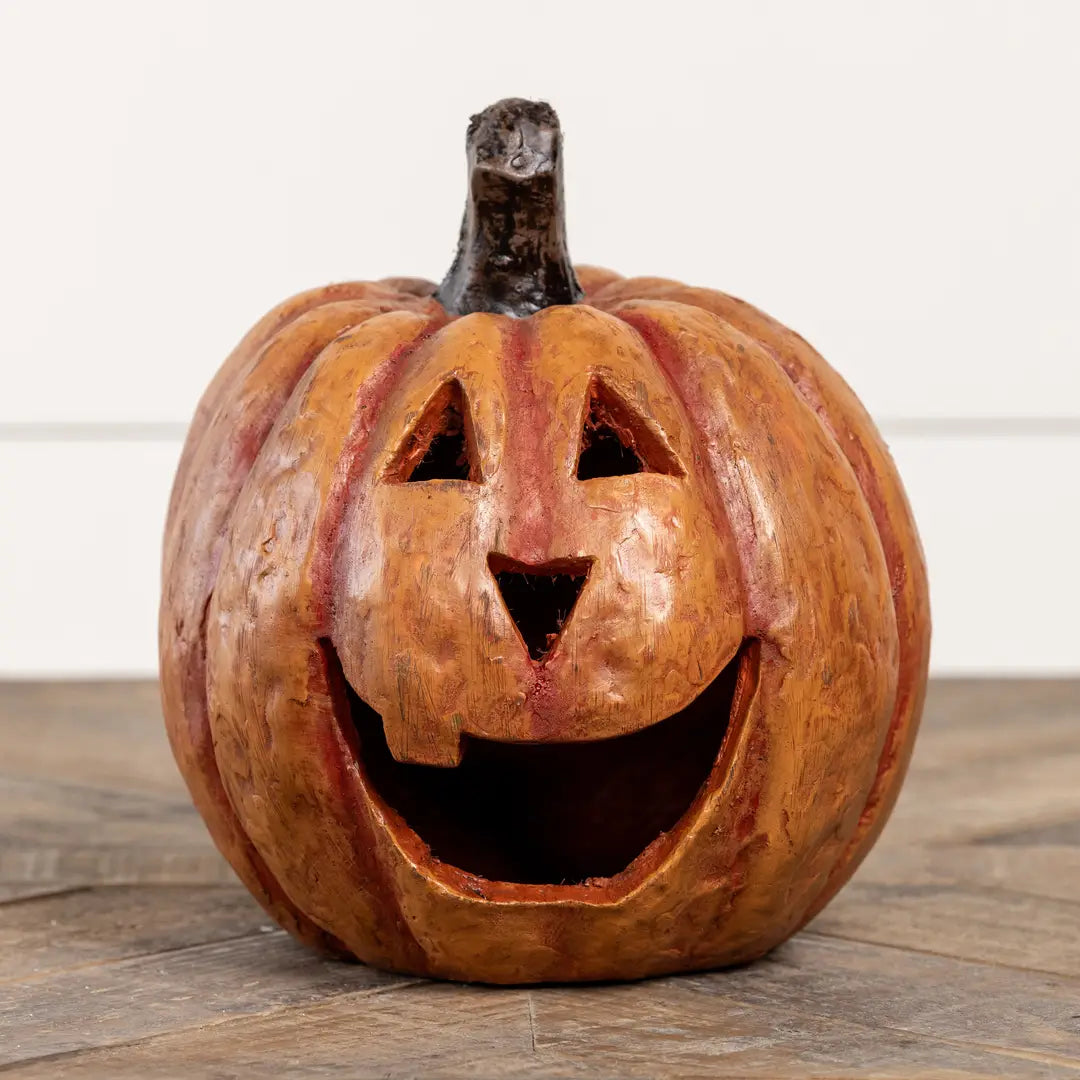 8" Orange Big Mouth Pumpkin - Arriving in Store September