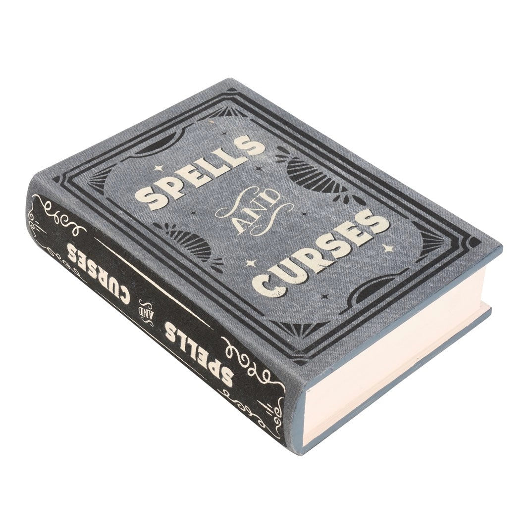 Spells and Curses Book Shaped Halloween Storage Box - June Drop