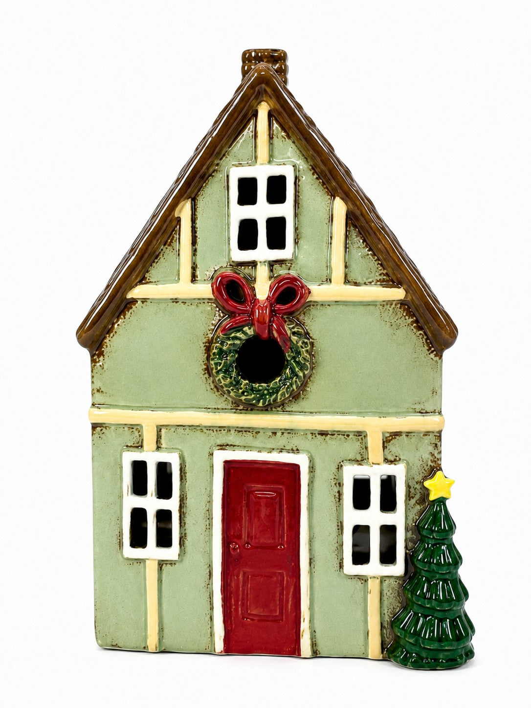 Mistletoe Manor Tealight Holder - Arriving in Store November