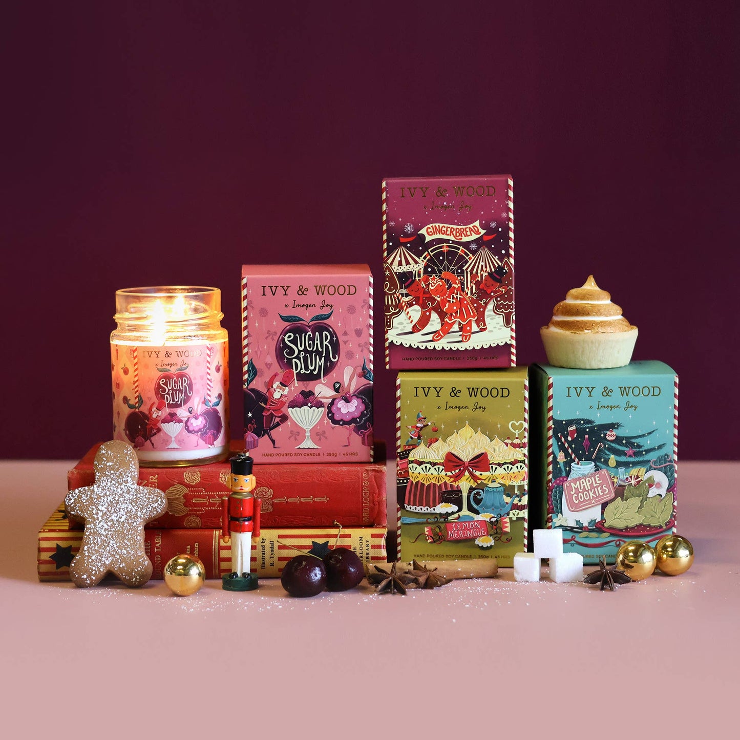Lemon Meringue Limited Edition Christmas Candle - September Drop