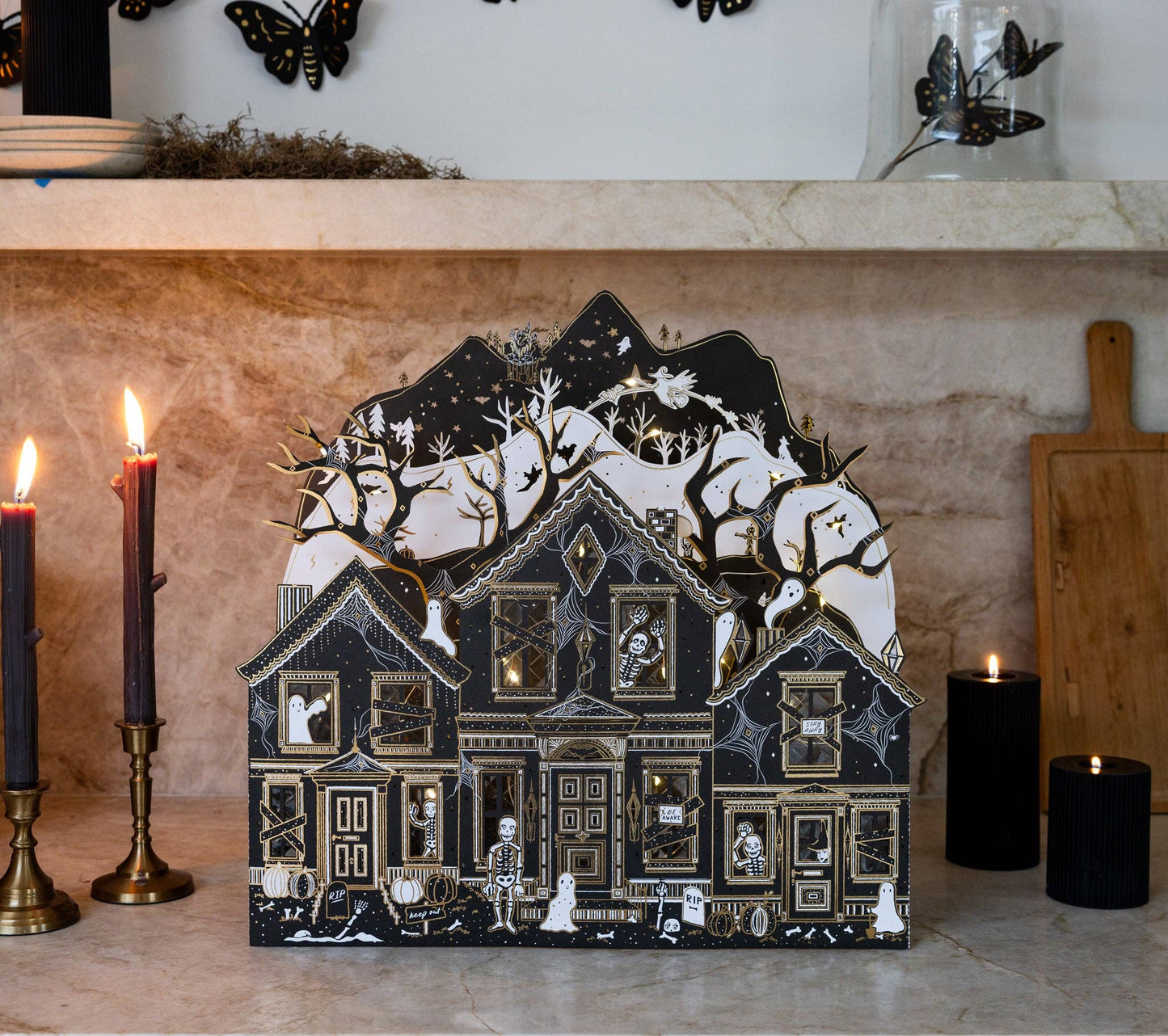 Haunted Paper House Collaboration with Maren Baxter - Arriving in Store September