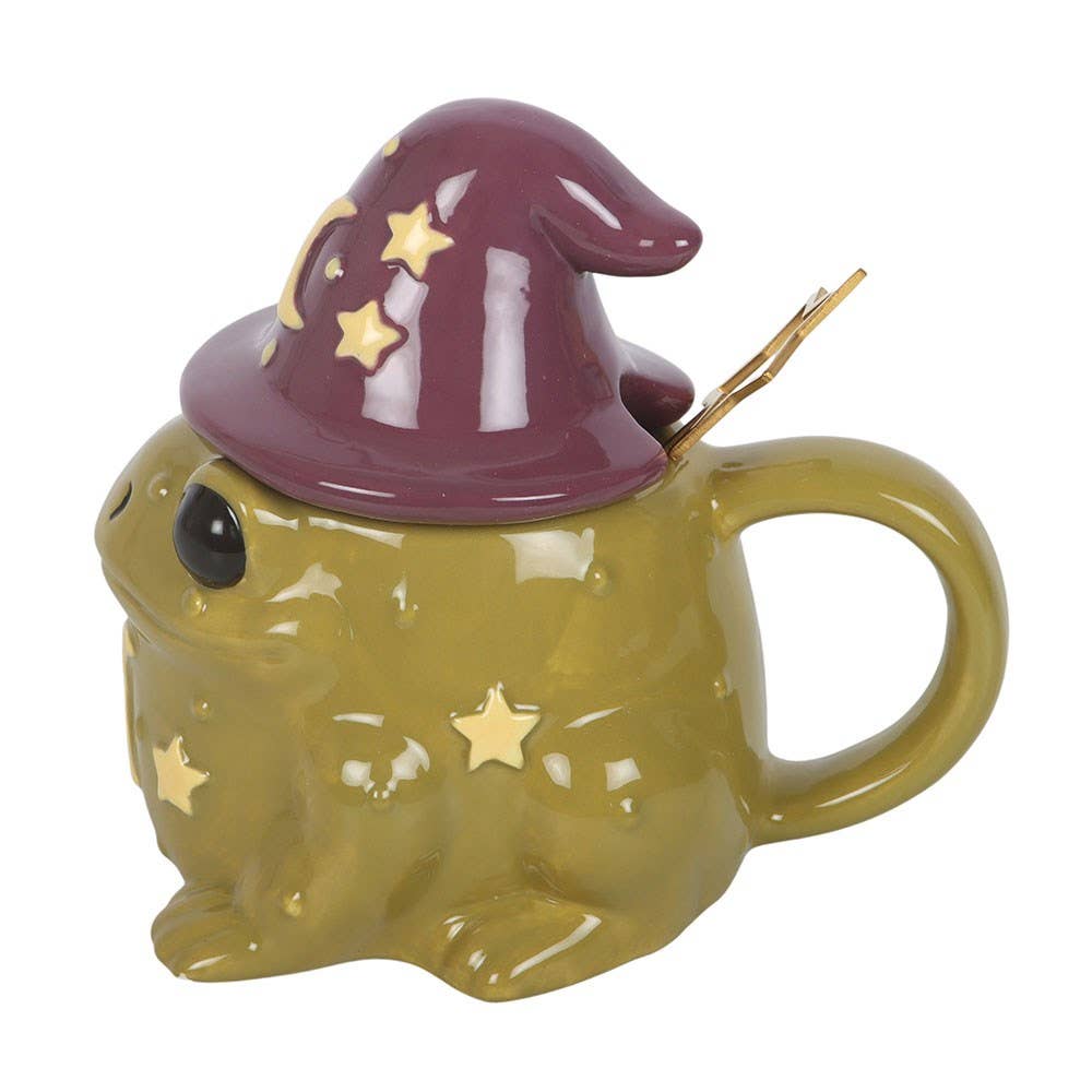 Magic Toad Shaped Mug with Spoon - Arriving in Store September