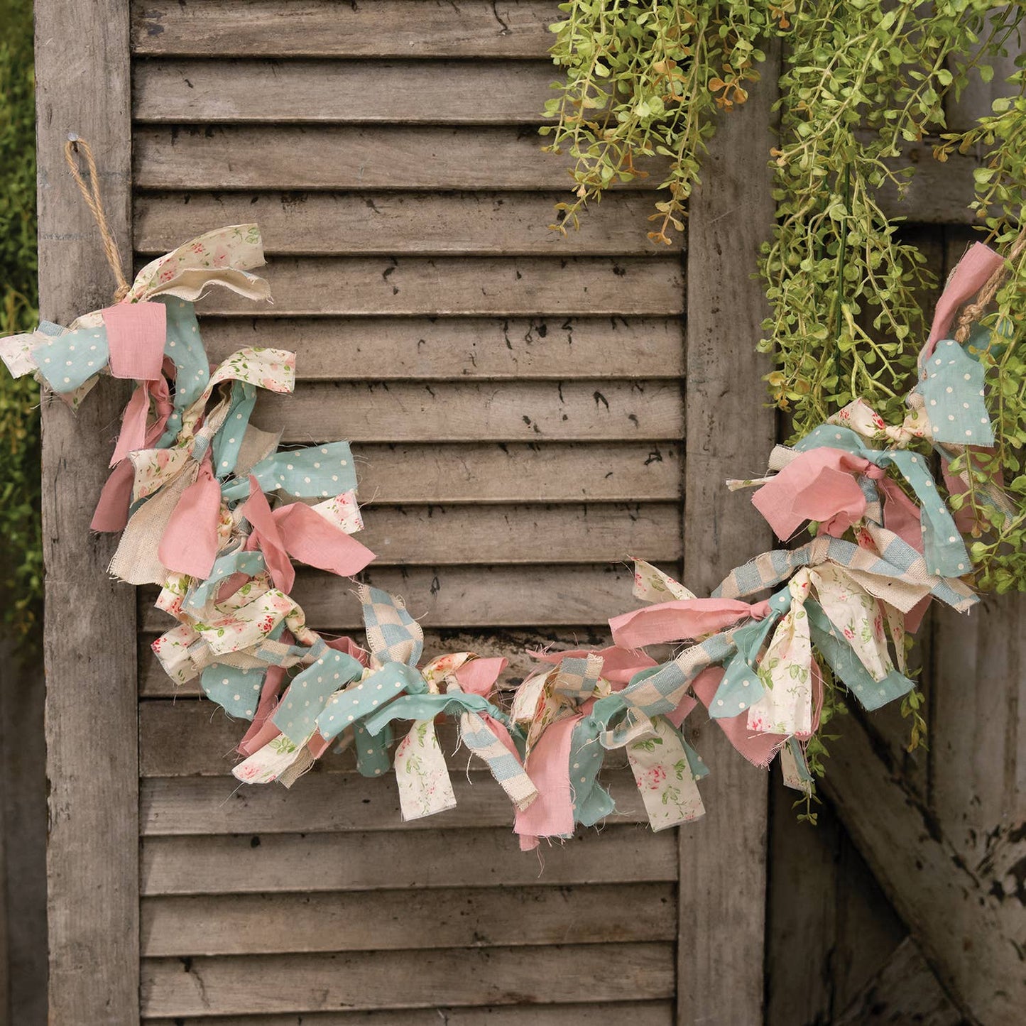 Spring Country Rag Garland