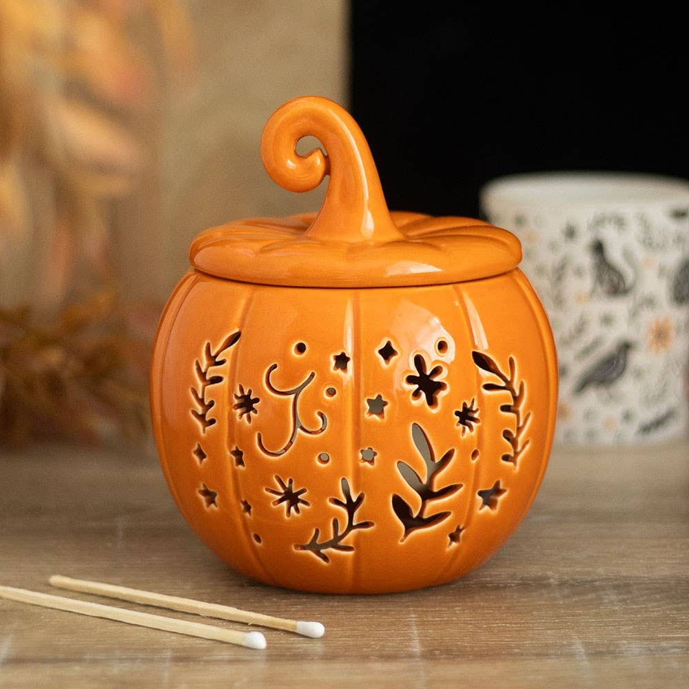 Orange Folk Pumpkin Oil Burner and Wax Warmer - Arriving in Store September