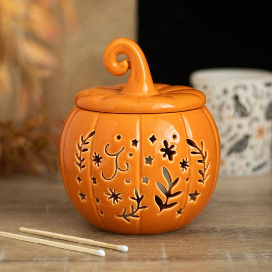 Orange Folk Pumpkin Oil Burner and Wax Warmer - Arriving in Store September
