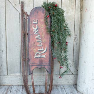 42" ICED PINE WEEPING SPRAY W/ BERRIES & CONES