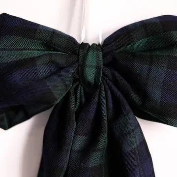 Manor House Green Tartan Bow- Arriving in Store October