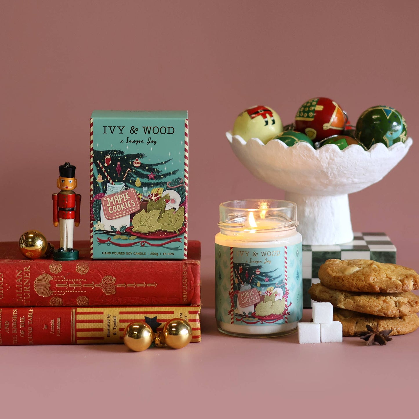 Maple Cookies Limited Edition Christmas Candle - September Drop