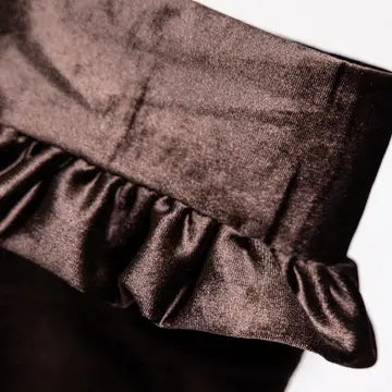 Manor House Brown Velvet Stocking - Arriving in Store October