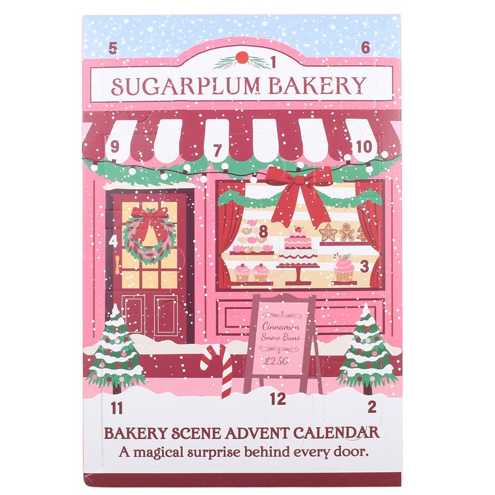 12-Day Sugarplum Bakery Scene Advent Calendar - Arriving in Store September