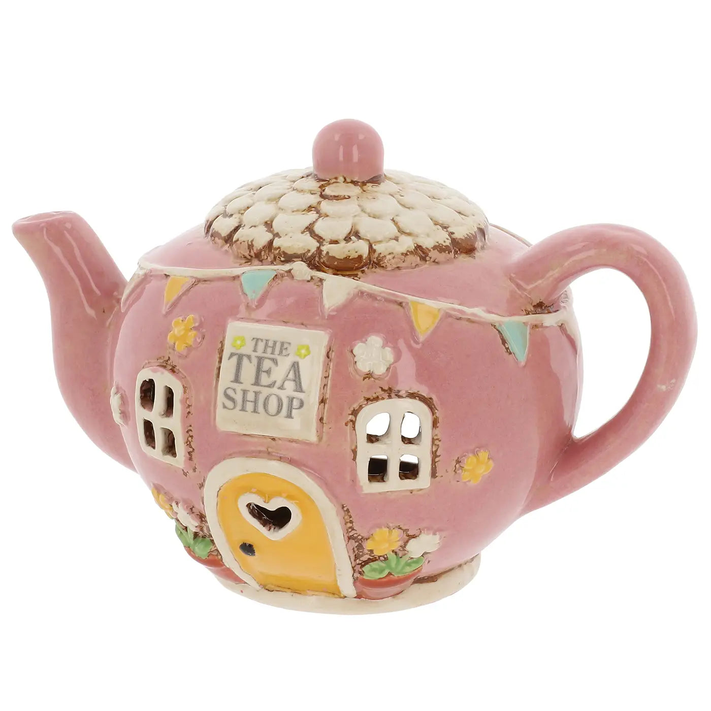 Village Pottery Tea Shop Teapot Tealight - Arriving in Store Late July