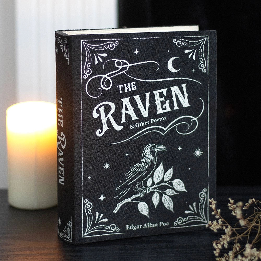 The Raven Book Shaped Gothic Storage Box - September Drop