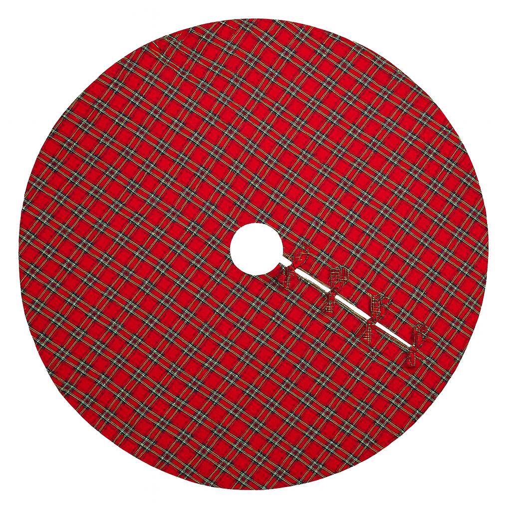 Classic Tartan Plaid 53" Christmas Tree Skirt - Arriving in Store October