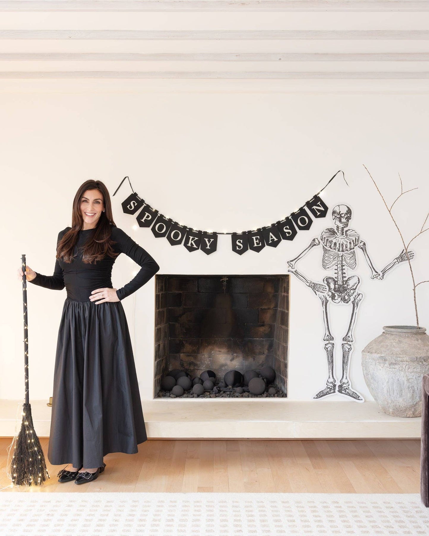 Light Up Decor Broom - Arriving in Store September