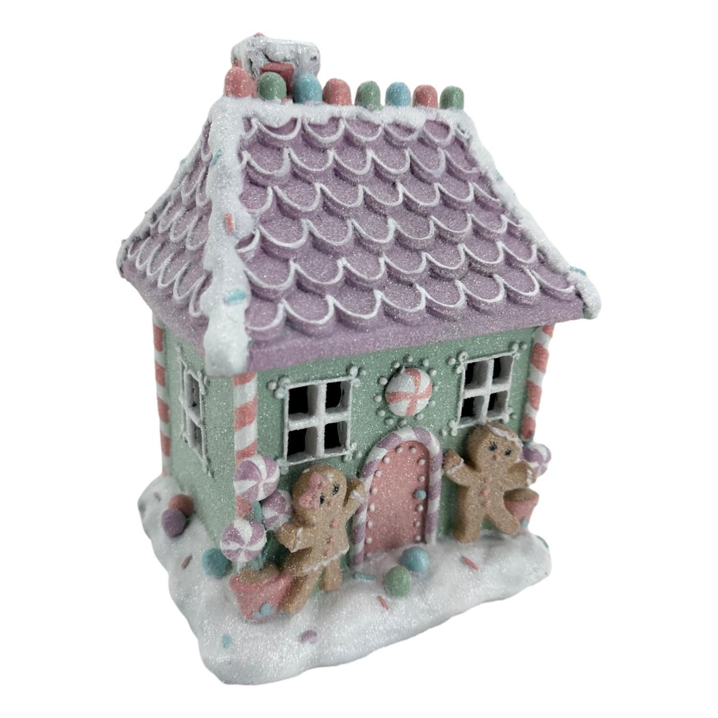 Pastel Gingerbread Led House 22cm