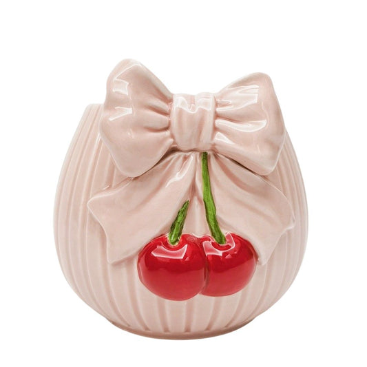 Cherry Bow Planter