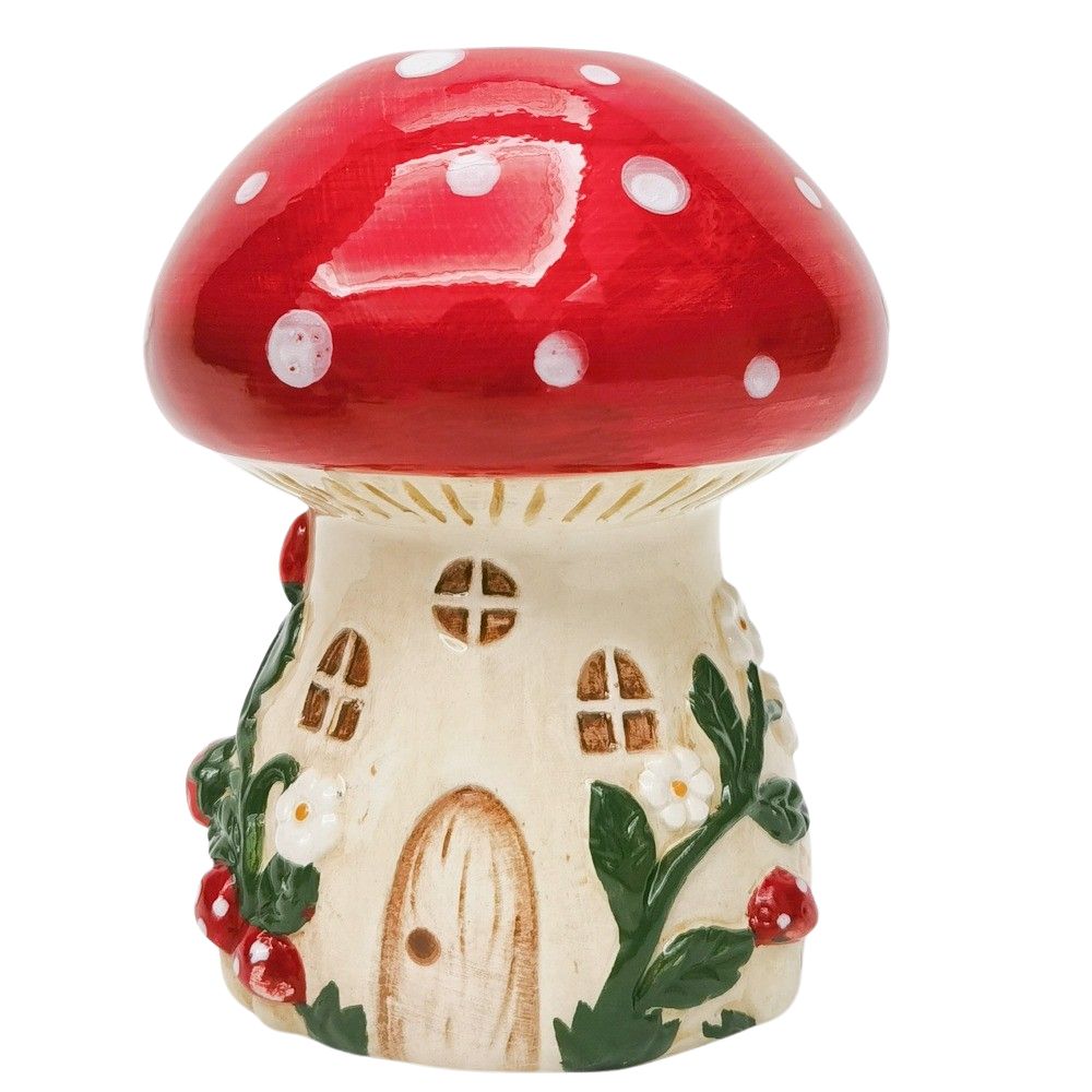 Toadstool House Vase